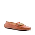 Tod's Gommini chain-link loafers - Brown