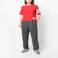 Thom Browne 4-Bar Stripe 2003-print T-shirt - Red