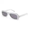 Marni Eyewear oversized-frame tinted sunglasses - Grey