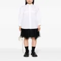 Simone Rocha long-sleeve cotton shirt - White