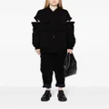 Yohji Yamamoto zip-detail stand up-collar jacket - Black