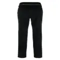 ISABEL MARANT Izis slim-cut cotton trousers - Black