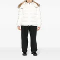 Moncler Mairefur hooded quilted jacket - White