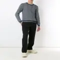 Giorgio Armani straight leg trousers - Black