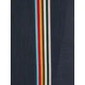 Paul Smith logo-stripe scarf - Blue