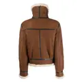 Polo Ralph Lauren shearling-lined leather jacket - Brown