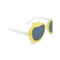 Stella McCartney Eyewear apple-shaped frame sunglasses - Yellow