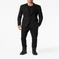 Philipp Plein single-breasted drawstring suit - Black
