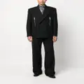 John Richmond side-stripe tailored trousers - Black