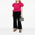 Ulla Johnson peplum-hem cotton blouse - Pink