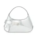 Ferragamo small Hobo leather shoulder bag - Silver
