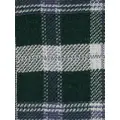 Thom Browne check-pattern knitted scarf - Green