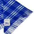 Burberry Vintage Check wool scarf - Blue