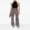 Missoni sequin-embellished flared trousers - Grey
