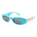 Versace Eyewear Maxi Medusa Biggie tinted sunglasses - Blue