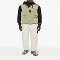 Stone Island reversible quilted gilet - Green
