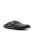 Birkenstock Boston Bold leather slippers - Black