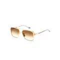 Dita Eyewear oversize rectangle sunglasses - Gold