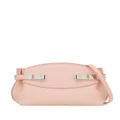 Ferragamo small Hug leather clutch bag - Pink