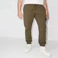Stone Island garment-dyed track pants - Green