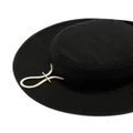 Jil Sander wide-brim drawstring bucket hat - Black