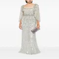 Jenny Packham Brightstar sequin-embellished tulle gown - Green