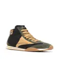 Bally panelled low-top sneakers - Green