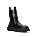 Burberry leather Chelsea boots - Black