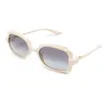 Gucci Eyewear tortoiseshell-effect square-frame sunglasses - Neutrals