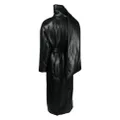 Nanushka Amelie recycled-polyester coat - Black