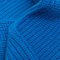 Pringle of Scotland ribbed cashmere warmers - Blue
