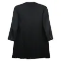 Yohji Yamamoto double-breasted wool coat - Black