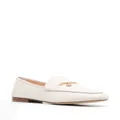 Coach Hannah chain-strap leather loafers - Neutrals