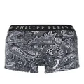 Philipp Plein paisley-print boxer briefs - Black