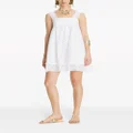 Tory Burch broderie-anglaise cotton minidress - White