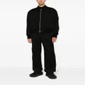 Jil Sander zip-up wool bomber jacket - Black