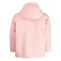 CHOCOOLATE logo-patch hooded jacket - Pink