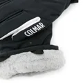 Colmar logo-embroidered lined ski gloves - Black
