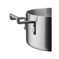 Alessi La Cintura di Orione stainless steel pot - Silver