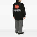 Kenzo logo-print cotton-blend cardigan - Black