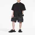 Balenciaga Tape Type short-sleeved shirt - Black