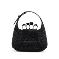 Alexander McQueen mini The Jewelled top-handle bag - Black
