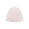 Bonpoint Benny ribbed-knit cashmere beanie - Pink