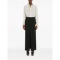 Victoria Beckham high-waisted midi skirt - Black