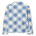 Burberry checked cotton flannel shirt - Blue
