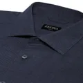 Zegna Cashco cotton-blend shirt - Blue