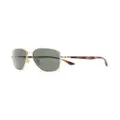 Ray-Ban 0RB3683 aviator-frame sunglasses - Black