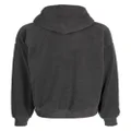 izzue fleece hooded jacket - Grey