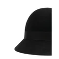 Helen Kaminski ribbon-trim felt sun hat - Black