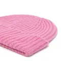 Pringle of Scotland ribbed-knit cashmere beanie - Pink